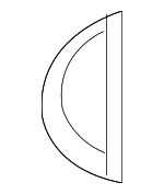 847151E000AR - : Side Cover for Hyundai: Accent Image