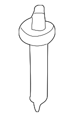 32311094681 - Steering: Lower Cover Clip for BMW: 323Ci, 323i, 325Ci, 325i, 325xi, 328Ci, 328i, 330Ci, 330i, 330xi, M3, X3 Image