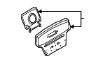 PC3Z1664811B - Body: Upper Pad for Ford Image
