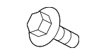90104T20A00 - Body: Bumper Cover Bolt for Honda Image