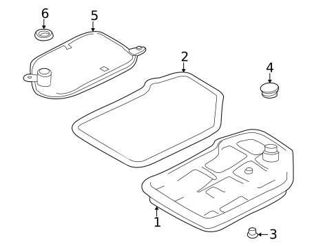 Transaxle Parts for 1997 Audi A4 #0