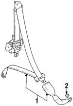 84904508126YH - Electrical: Seat Belt Assembly for Suzuki Image