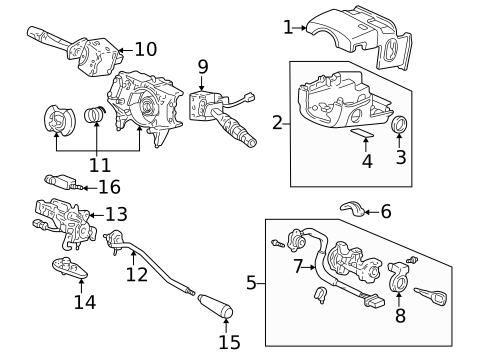 Ignition Lock for 1999 Honda Odyssey #0