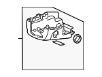 77360S0XA01ZA - Steering: Lower Cover for Honda: Odyssey Image