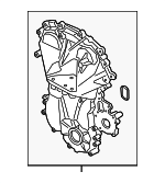 PV4Z6019A - Engine: Engine Timing Cover for Ford: Bronco Sport, Escape Image