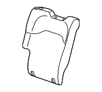 82127TK6A51ZA - Body: Seat Back Cushion Cover for Honda: Fit Image