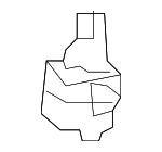 82129TF0J01ZA - Body: Lower Cover Hook for Honda: Fit Image