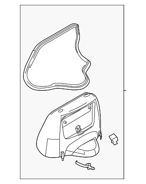 HC2Z1510312AD - Body: Engine Cover for Ford Image