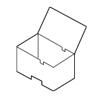 5Q0915411F - : Battery Box for Volkswagen: e-Golf, Golf, Golf Alltrack, Golf R, Golf SportWagen, GTI Image