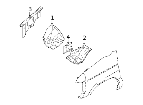 Structural Components & Rails for 2012 Ford E-150 #0