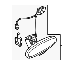 8T0857511AFEP5 - Body: Mirror for Audi: A4, A4 Quattro, A5 Quattro, A6, A6 Quattro, A7 Quattro, allroad, Q5, RS7, S4, S5, S6, S7, SQ5 Image