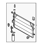 8685834 - Cooling System: Trans Cooler for Volvo: XC90 Image