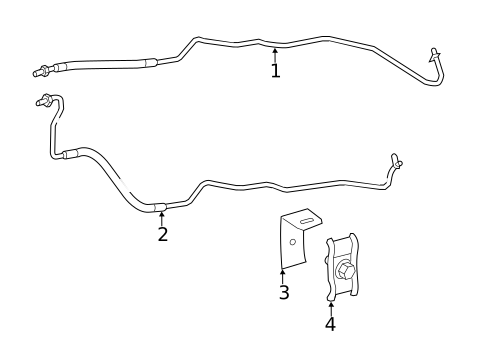 Trans Oil Cooler for 2011 Mercedes-Benz R350 #0