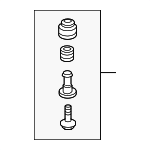 3D0698505 - : Compressor Assembly Mount Kit for Volkswagen: Phaeton Image