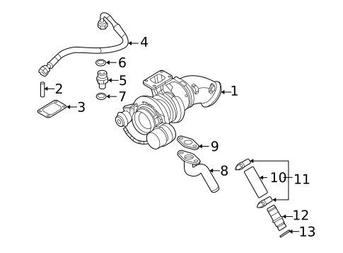 Turbo Charger for 2004 Dodge Ram 2500 #0