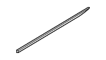 51355A1A2D1 - Body: Belt Molding for BMW Image