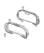 68620922AC - Electrical: Instrument Panel Cluster for Mopar Image