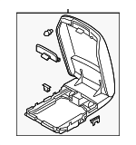 4H0864206TDP3 - : Armrest for Audi: A8 Quattro, S8 Image