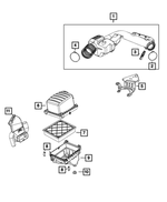 6511953AA - Fuel and Accelerator Pedal: Clamp for Dodge: Durango | Jeep: Grand Cherokee, Grand Cherokee WK Image