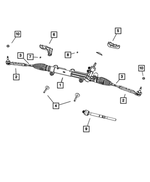 68043342AB - : Rack And Pinion Gear for Mopar Image