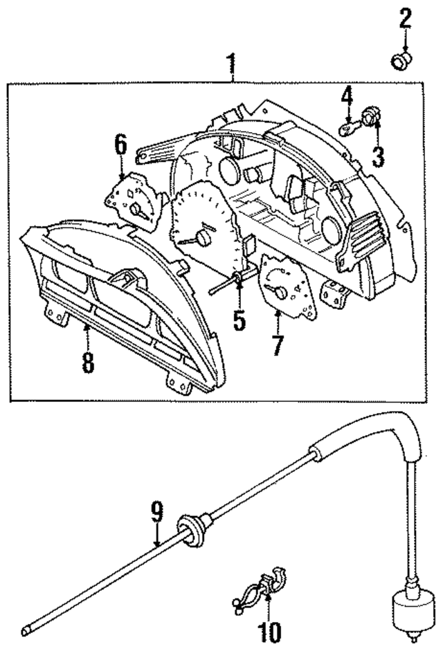 30013156 - : Speedometer Cable for GM Image