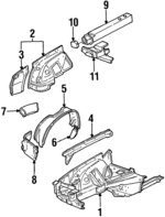 CAP529 - : Apron Assembly for Jaguar Image