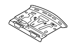 5C6813511A - Body: Package Tray for Volkswagen Image