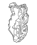 3J1837015 - Body: Lock for Volkswagen Image
