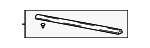 8643025000 - : 2000-2005 Hyundai Accent - Weatherstrip for Hyundai: Accent Image