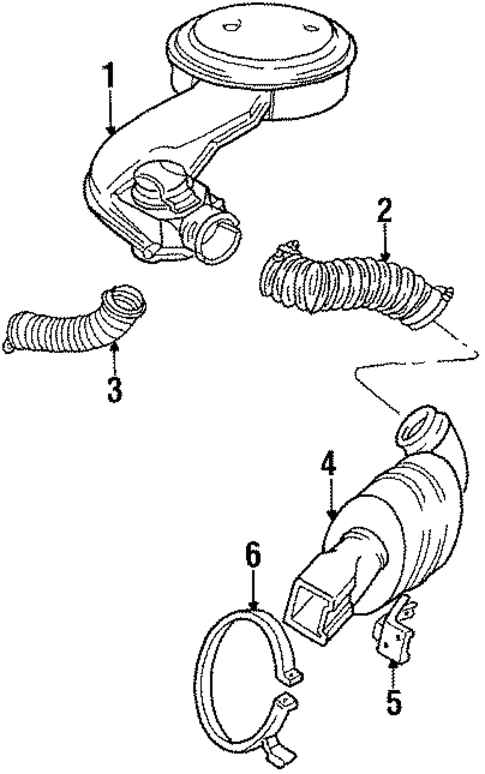 Heated Air Intake for 1986 Chevrolet Celebrity #0