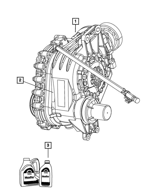 68045780AD - Power Transfer Unit; Transfer Case: Power Transfer Unit for Mopar Image image