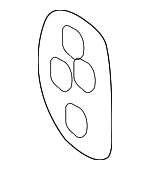 4E0837279D - Body: Striker Packing for Audi: A8 Quattro, S8 Image