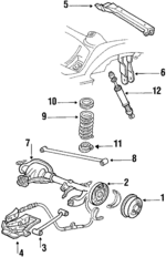 14065890 - Suspension: Coil Spring for Chevrolet: Chevette | Pontiac: Firebird, T1000 Image