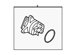 LF9415100A - Cooling System: Water Pump Assembly for Mazda Image