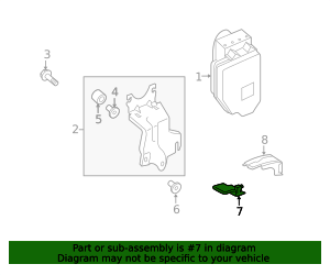 89180-12080 - Suspension Yaw Sensor - 2008-2012 Scion xB | OEM Genuine ...