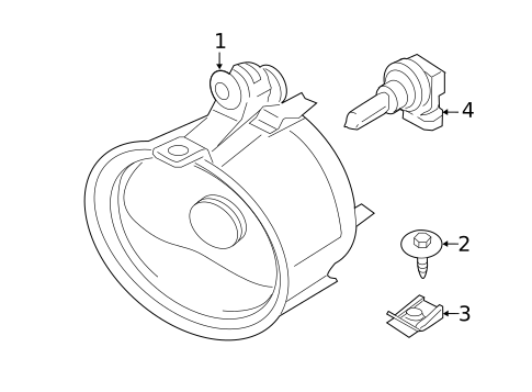 Bulbs - Chassis for 2013 BMW X1 #2