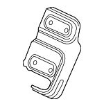 39161TZ5A00 - : Radio Chassis Mount Bracket for Acura: MDX Image