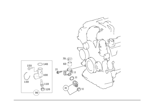 Cooling Water Pre-Heater for 2011 Mercedes-Benz SL63 AMG #0