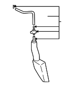 164050D010 - Cooling System: Reservoir Cap for Toyota Image