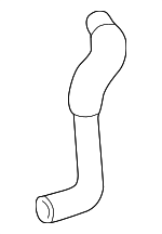 165720D050 - Cooling System: Lower Hose for Toyota: Corolla Image