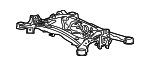5120650051 - Suspension: Suspension Cross-member for Lexus: LS460, LS600h Image