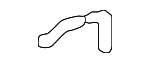 2541840300 - Engine: Engine Oil Filter Housing Gasket for Mercedes-Benz Image