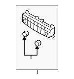 961103M150GV - Body: Radio Control for Hyundai Image