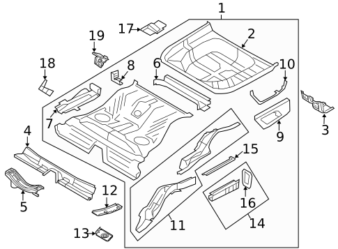 Exhaust Components for 2016 Lincoln MKS #1