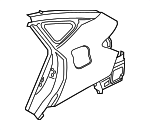 4636TRTA00ZZ - Body: Quarter Panel for Honda: Clarity Image