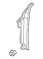 74105SDAA00 - Body: Rear Seal for Honda: Accord Image