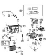 68055828AA - Air Conditioners and Heaters: Expansion Valve Mounting Screw for Mopar Image