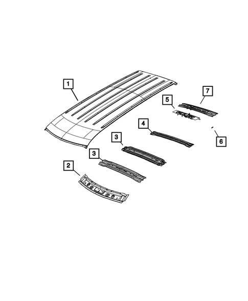 Roof for 2023 Jeep Grand Wagoneer #0