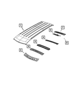 68422688AA - : Roof Bow for Jeep: Grand Wagoneer, Wagoneer Image