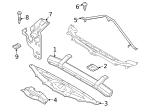 7147263759 - Body: Support Bar Bolt for BMW Image